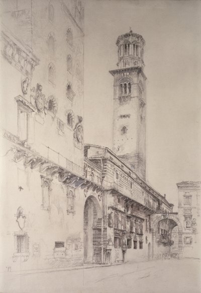 Piazza dei Signori, Verona by John Ruskin